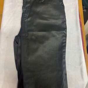 Gianni Bini Black Leather Trousers ASO hope mikaelson